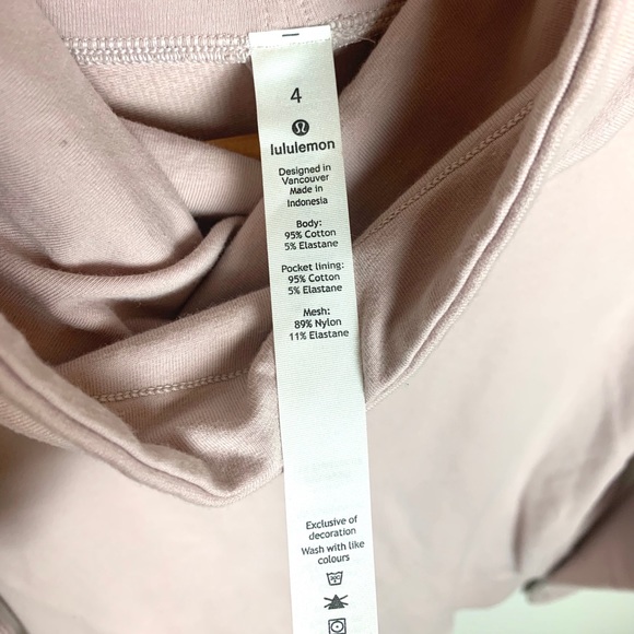 Lululemon Go Forward Pullover Porcelain Pink Sz 4 - Picture 8 of 8
